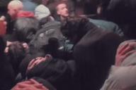 Изнутри автозака. Опубликовано видео, возможно, снятое с камер силовиков