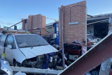 В Минске произошел взрыв в гаражном кооперативе