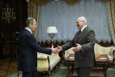 Лавров прибыл в Минск для встречи с Лукашенко
