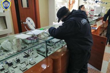 Из России в Витебск прибыл бродяга и ограбил ювелирный магазин