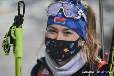 Белоруска Алимбекова выиграла спринт на этапе Кубка мира по биатлону в Австрии
