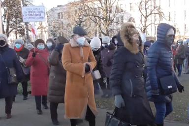 Милиция Минска прокомментировала задержания на марше пенсионеров