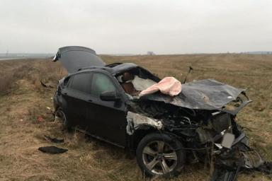 Недалеко от БелАЭС в беду попал бесправник на БМВ: пострадал не только он