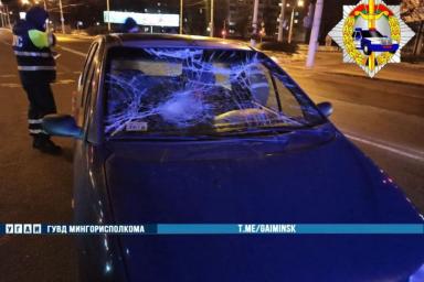 В Минске водитель автомобиля Renault сбила подростка