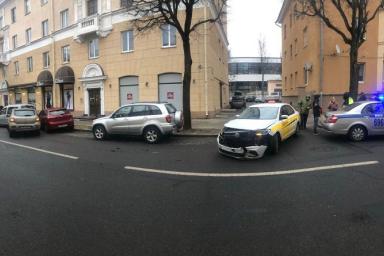 Массовое ДТП в Минске: столкнулись 4 авто