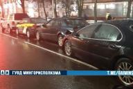 Массовое ДТП в центре Минска: столкнулись 5 авто
