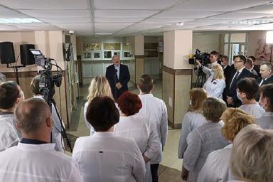 Лукашенко-врачам: главное – чтобы вы в Польшу не сбежали