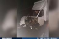 Массовое ДТП на трассе М1 под Минском: столкнулись 5 машин, погиб пешеход   