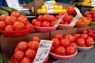 В ноябре в Беларуси сильно подорожали картофель, помидоры, огурцы и перец