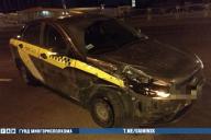 Уснул за рулем. В Минске произошло тройное ДТП с участием такси