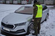 Французы прорывались в Беларусь на угнанной в Германии машине