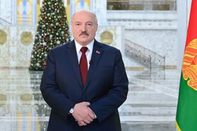 Видеоролик с новогодним поздравлением Лукашенко посмотрели более 1 млн пользователей