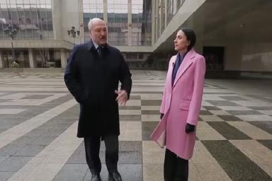 «Следующие – вы». Лукашенко рассказал российской журналистке, зачем США ввели санкции против Беларуси    
