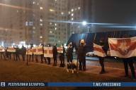 МВД: 25 человек задержано за участие в несанкционированных мероприятиях 5 января в Минске