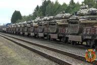 Беларусь перебрасывает танковый батальон к западной границе