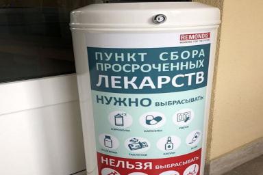 В каких поликлиниках Минска собирают просроченные лекарства