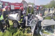 В Гродно бесправник на Ford пытался скрыться от ГАИ и устроил страшную смертельную аварию