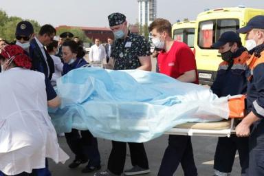 Пятерых детей, пострадавших после стрельбы в Казани, на вертолете отправили в Москву