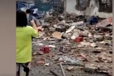 В Китае в жилом комплексе взорвалась газовая труба. Погибли 11 человек 