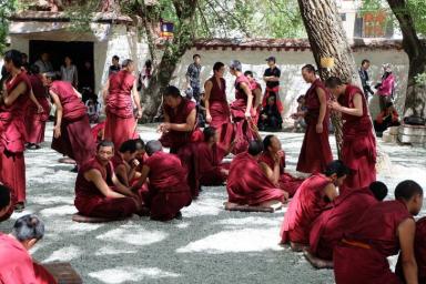 Тибет Монахи