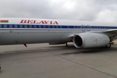 Самолет «Белавиа» приземлился в Москве с одним выключенным двигателем