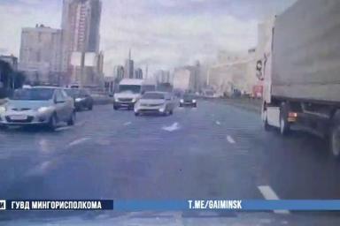Пьяный водитель на фуре пытался по встречке въехать в Минск