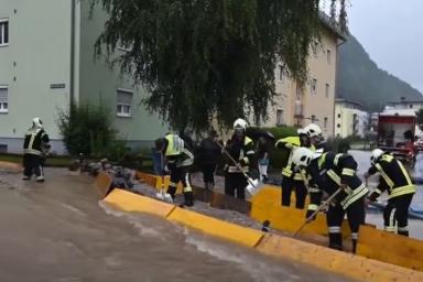 Спасатели Наводнение