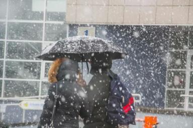Сильный ветер, мокрый снег и до -7 °С ожидается в Беларуси на выходных