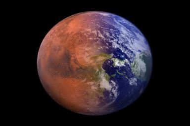 Трансформация Марс Земля