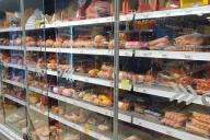 Витрина с сосисками