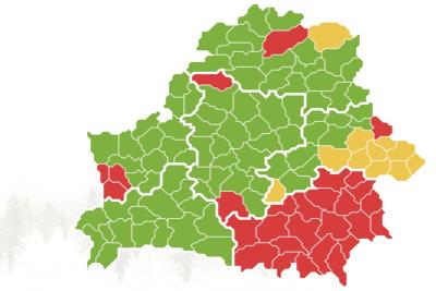 Карта Беларуси