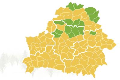 Карта Беларуси