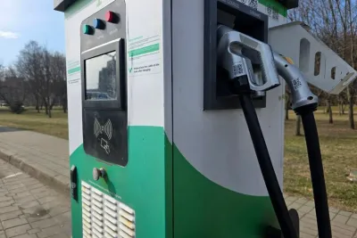 Зарядка электромобиля