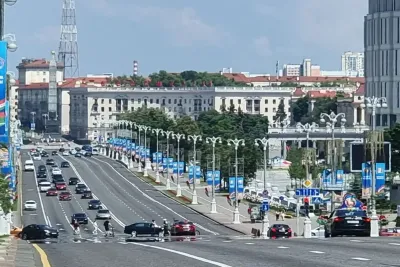 Вид на город