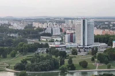 Вид на город