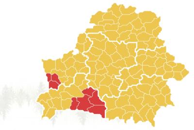 Карта Беларуси