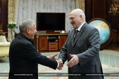 Лукашенко и Минниханов