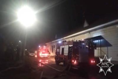 Пожар в Бобруйске