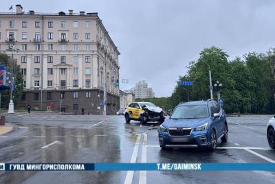 автомобили столкнулись