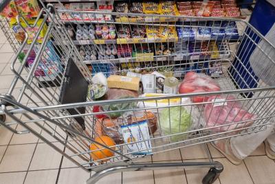 тележка продуктов