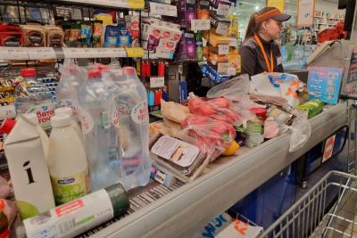 продукты на кассе