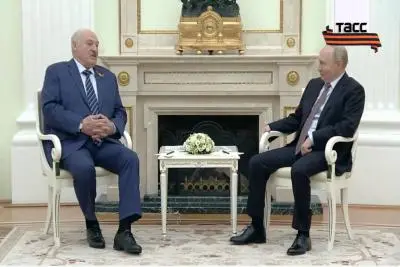 Путин и Лукашенко