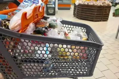 Тележка в магазине