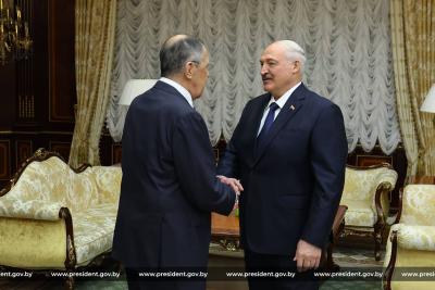 Лукашенко и Лавров