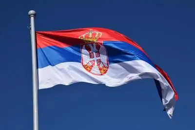 Флаг Сербии