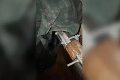 труба в подвале