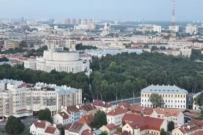 Вид на город