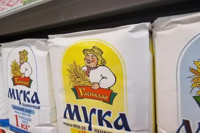 Мука в магазине