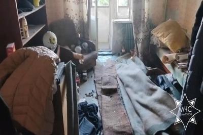Пожар в Новолукомле