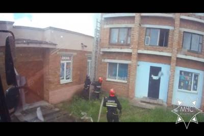 Пожар в Бобруйске